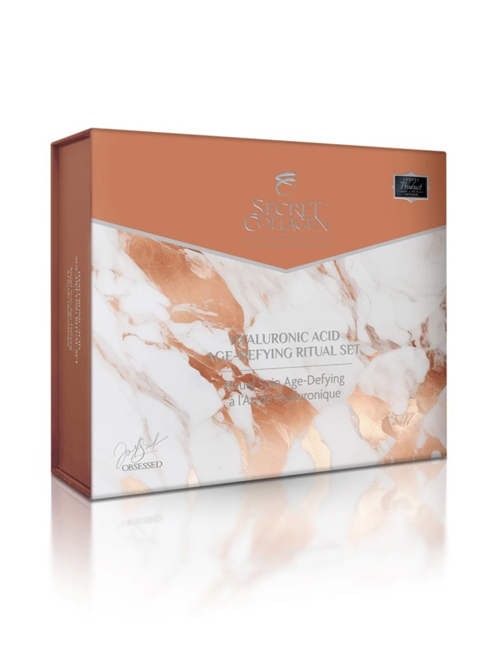 Hyaluronic Acid Age-Defying Ritual Set - Rose Gold & White